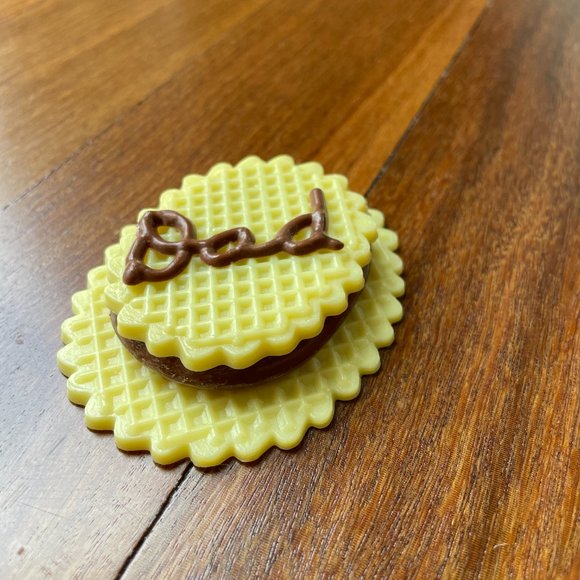 Vintage Faux Straw hat with "Dad" & Happy Birthday in Script Cake Toppers - Picture 2 of 6